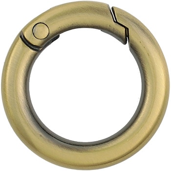 No.136 キャストカラビナ 25mm ニッケル 蝶屋物産