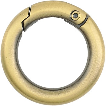 No.136 キャストカラビナ 25mm ニッケル 蝶屋物産