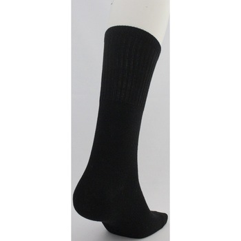 「絹が一番」先丸靴下 3足組 黒 大寸 ハヤシ[靴下]