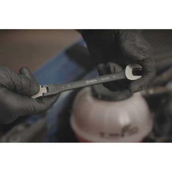 首振コンビネーションラチェットレンチセット SATA