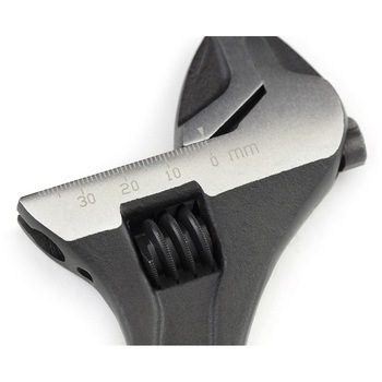 広口モンキーレンチ 黒染 SATA