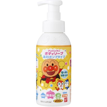 アンパンマン ボディソープ あわポンプタイプ 1個(500mL) バンダイ