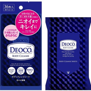 デオコ ボディクレンズシート ロート製薬