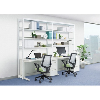 デスク書架単体 トヨスチール(トヨセット)