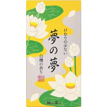 夢の夢 白檀の香り バラ詰 1個(100g) 日本香堂 【通販モノタロウ】