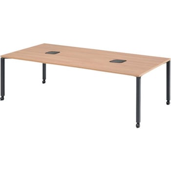 NTS-2414NTNB ���[�N�e�[�u�� �A�W���X�^�[�^�C�v �g���X�`�[��(�g���Z�b�g) �i�`�������u���E��/�u���b�N�F ����720mm�Ԍ�2400mm���s1400mm  NTS-2414NTNB 65072466