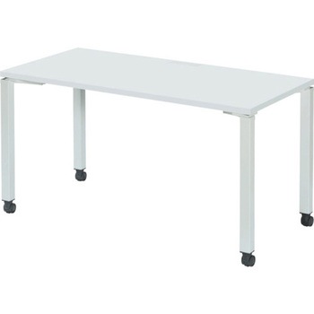 NTS-127HCWW �Жʃ��[�N�e�[�u�� �L���X�^�[ �g���X�`�[��(�g���Z�b�g) �z���C�g�F ����720mm�Ԍ�1200mm���s700mm  NTS-127HCWW 65073245