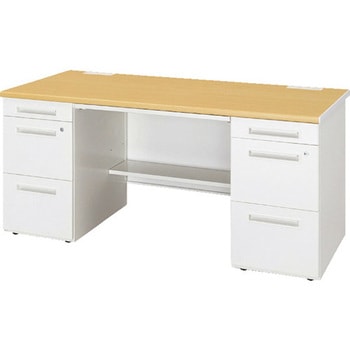 足元棚(両袖デスク用) トヨスチール(トヨセット)