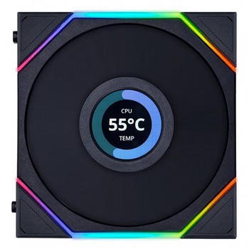 UF-RS-TL120-LCD-3B �t���t��120mmPWM���o�[�X�P�[�X�t�@���Z�b�g LIAN LI 65084296