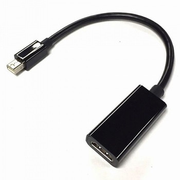HDMI(メス)-MiniDisplayPort(オス)変換ケーブル 15cm エスエスエーサービス