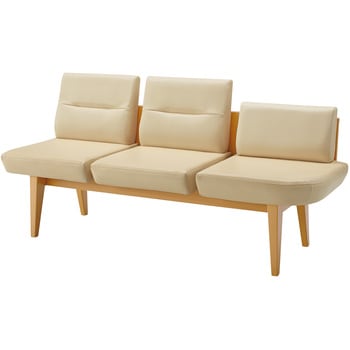 ロビーチェア レフィナ 3人用 左R肘ロータイプ (配送・組立サービス付き) コクヨ