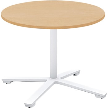 MT-VE7LSAAMT1-E 会議テーブル ビエナ 固定円形天板 ロータイプ塗装脚 (配送・組立サービス付き) コクヨ 65093990