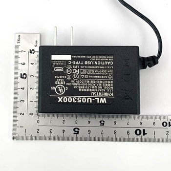 WL-U05300X Raspbery Pi 4 用 ACアダプタ DC5V 3A USB Type-Cコネクタ出力 1個 共立電子産業  【通販モノタロウ】