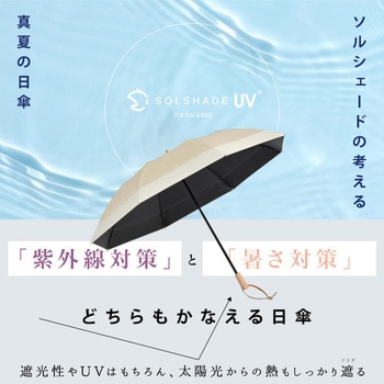 solshade023 折りたたみ 2段折り日傘 大河商事 【通販モノタロウ】 solshade023 折りたたみ 2段折り日傘 大河商事 【通販モノタロウ】