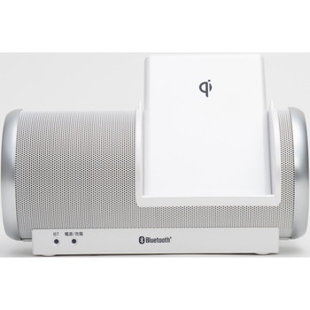 防水×スマホQi充電Bluetoothスピーカー ANABAS