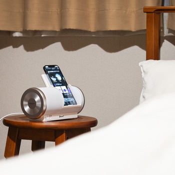 防水×スマホQi充電Bluetoothスピーカー ANABAS