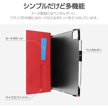 iPad Pro 11インチ (第3世代/第2世代/第1世代)  薄型PUレザーフラップケース「PRIME」 スタンド機能 LEPLUS