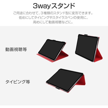 iPad Pro 11インチ (第3世代/第2世代/第1世代)  薄型PUレザーフラップケース「PRIME」 スタンド機能 LEPLUS