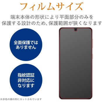 Galaxy S21 5g ガラスフィルム ゴリラガラス 指紋防止 エレコム その他スマホ用フィルム 通販モノタロウ Pm G211flggo