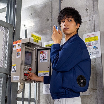 空調付きブルゾン 2011S (日本製生地) +バッテリーセット STATUSUNI(ステータスユニ)