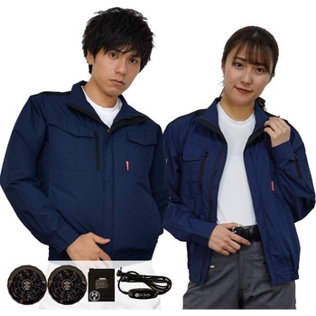 20121、OK0900 空調付きブルゾン 2012S (日本製生地) +バッテリーセット STATUSUNI(ステータスユニ) 65102364