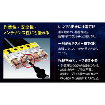 薄型差込電線コネクタ JAPPY