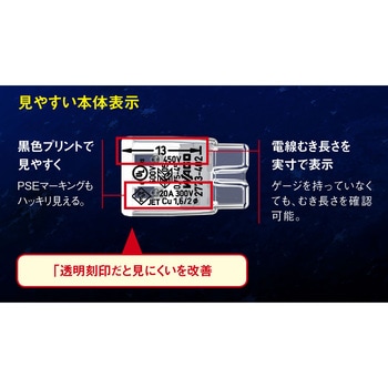 薄型差込電線コネクタ JAPPY