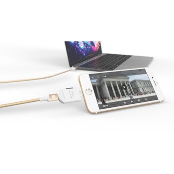 iKlips miReader C Lightning用変換アダプタ (USB Type-C・microSD) 3年保証 ADAM elements