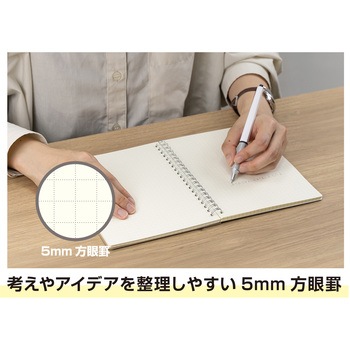 アーティスト リングノートB6 セキセイ