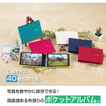 ミニポケットアルバム高透明Lサイズ セキセイ