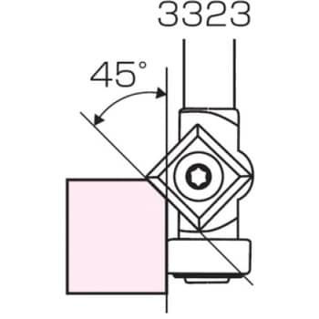 880-3323-400 替刃式 エース 傾斜目地払いビット トリマー用 1本 兼房