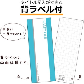 キャリーファイル セキセイ
