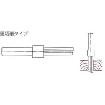 替刃式 エース ストレートビット 重切削タイプ 兼房 木工用ビット・カッター 【通販モノタロウ】