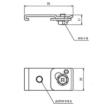 Z-30・ST-30用天井ブラケット フェデポリマーブル