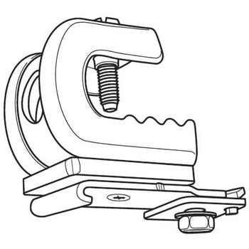Z-30・ST-30用フック付天井ブラケット A25 フェデポリマーブル