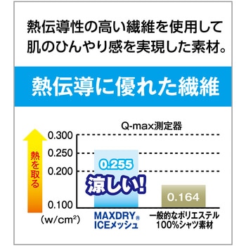 MAXDRY ICE冷感長袖ポロシャツ GLADIATOR