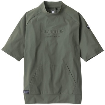 冷感ストレッチモックネック半袖シャツ GLADIATOR