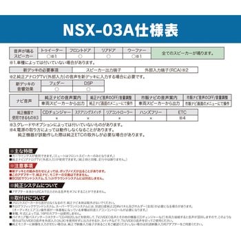 NSX-03A サウンドアダプター ニッサン汎用(エルグランド他) メーカー