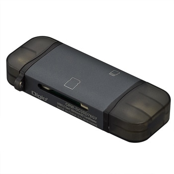 USB3G1 Type-C&Aアルミカードリーダー ナカバヤシ