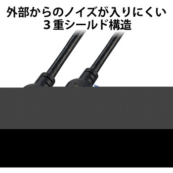 HDMIケーブル 4K/Ultra HD対応 プレミアム PS5対応 ノイズ軽減 RoHS指令準拠(10物質) ブラック エレコム