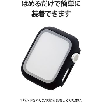 AW-40CSPCGBK アップルウォッチ Apple Watch ケース フルカバー SE 6 5