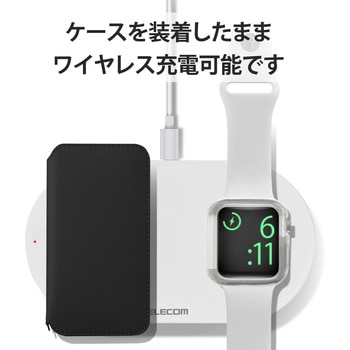 アップルウォッチ Apple Watch ケース フルカバー SE 6 5 4 (40mm) TPU ポリカーボネート エレコム