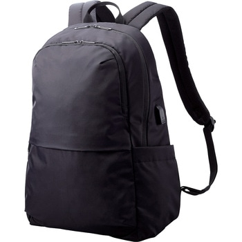 リュック バックパック 21L 撥水加工 14インチノートPC 収納可 USBポート付 ビジネスリュック エレコム