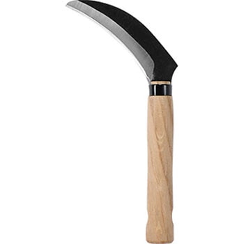 菊松 ピッコロ鎌 オーク柄仕様 竹本鎌製作所