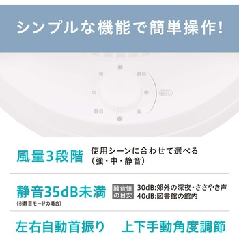 サーキュレーター 8畳 首振り アイリスオーヤマ