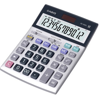 DS-20DC-N 本格実務電卓日数&時間計算タイプ カシオ計算機 桁数12