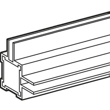 Alframe(アルフレーム)16mmアルミフレーム本体 フィックスⅡ型2方向(A-9) 長さ1200mm