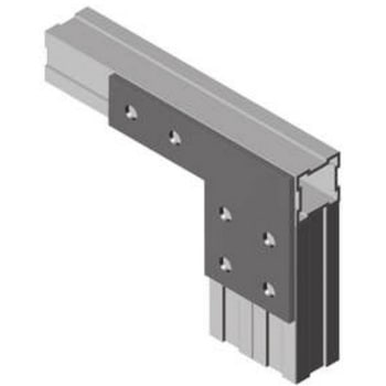 Alframe(アルフレーム)16mmアルミフレーム用補強金具 LL型 ADF