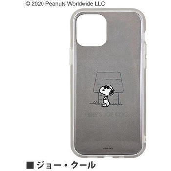 ピーナッツ IIIIfit Clear iPhone12 12Pro対応ケース グルマンディーズ