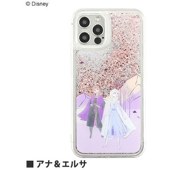 DN-813A アナと雪の女王2 iPhone 12 12 Pro対応グリッターケース 1個